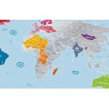Скретч-карта мира Travel Map «Silver»